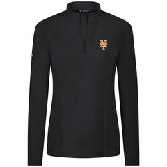 New York Mets Levelwear Women's Upright Insignia 2.0 Quarter-Zip Tri-Blend Top Near Me