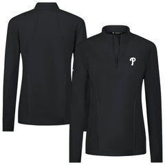 Philadelphia Phillies Levelwear Women's Upright Insignia 2.0 Quarter-Zip Tri-Blend Top Online