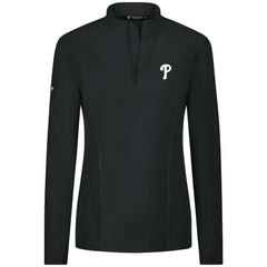 Philadelphia Phillies Levelwear Women's Upright Insignia 2.0 Quarter-Zip Tri-Blend Top Online