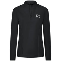 Kansas City Royals Levelwear Women's Upright Insignia 2.0 Quarter-Zip Tri-Blend Top Near Me