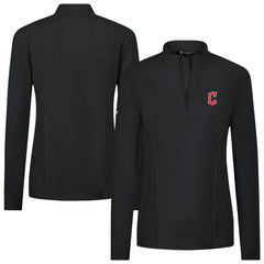 Cleveland Guardians Levelwear Women's Upright Insignia 2.0 Quarter-Zip Tri-Blend Top Near Me