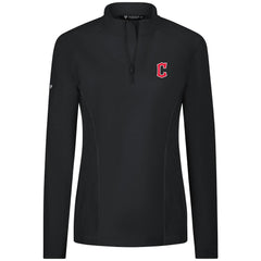 Cleveland Guardians Levelwear Women's Upright Insignia 2.0 Quarter-Zip Tri-Blend Top Near Me