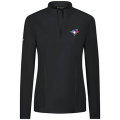 Toronto Blue Jays Levelwear Women's Upright Insignia 2.0 Quarter-Zip Tri-Blend Top Online