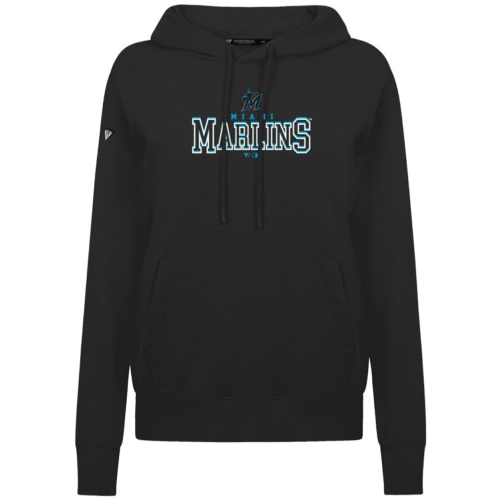 Miami Marlins Levelwear Women's Adorn Journey Hoodie Online