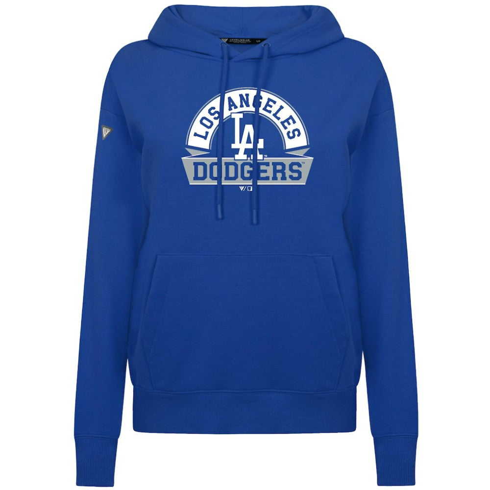 Los Angeles Dodgers Levelwear Women's Adorn Banner Arch Hoodie for sale