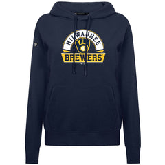 Milwaukee Brewers Levelwear Women's Adorn Banner Arch Hoodie Near Me