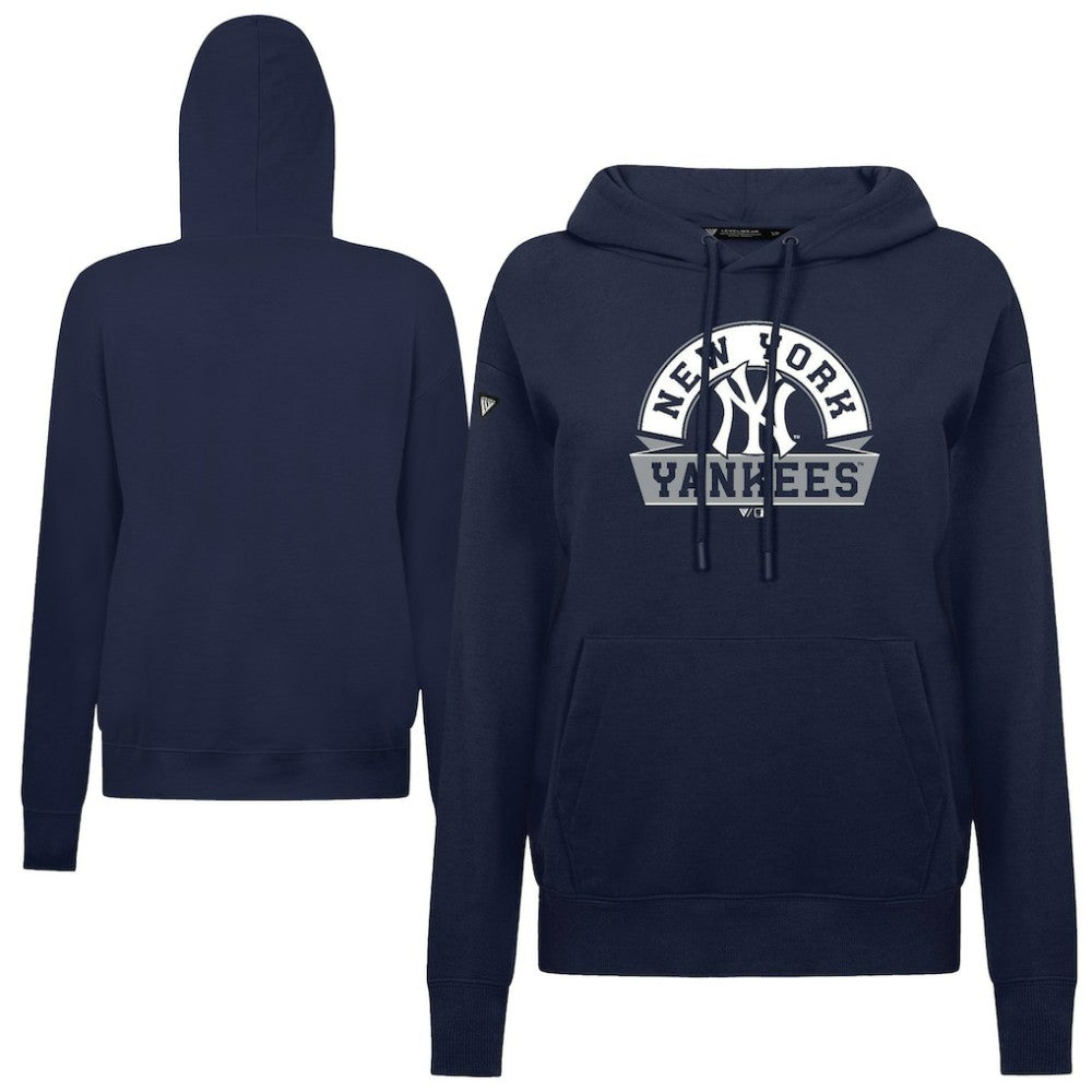 New York Yankees Levelwear Women's Adorn Banner Arch Hoodie Near Me