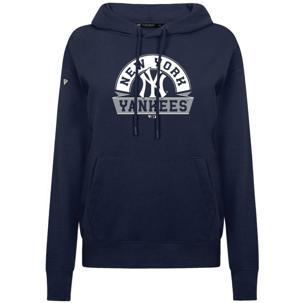New York Yankees Levelwear Women's Adorn Banner Arch Hoodie Near Me