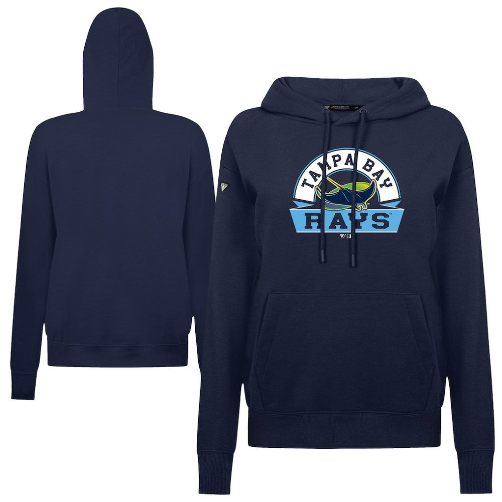 Tampa Bay Rays Levelwear Women's Adorn Banner Arch Hoodie Discount