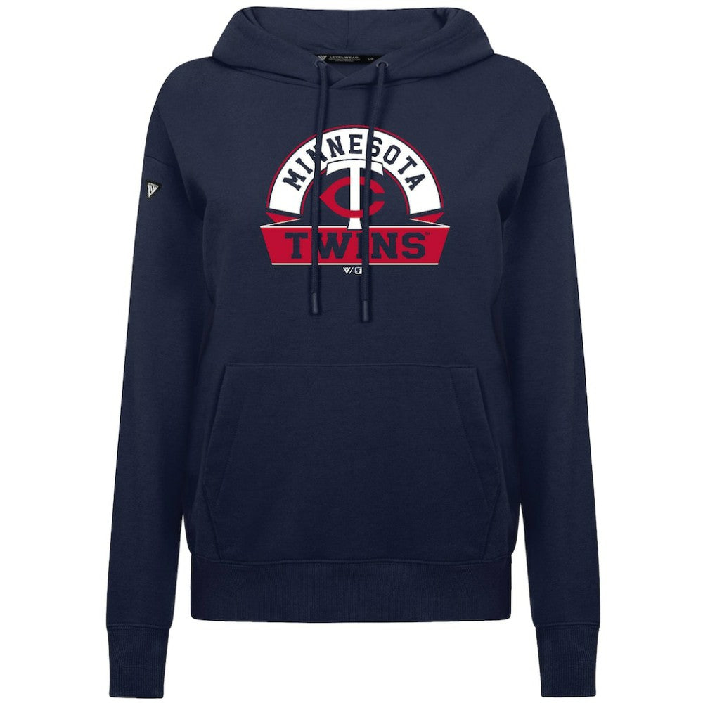 Minnesota Twins Levelwear Women's Adorn Banner Arch Hoodie Online