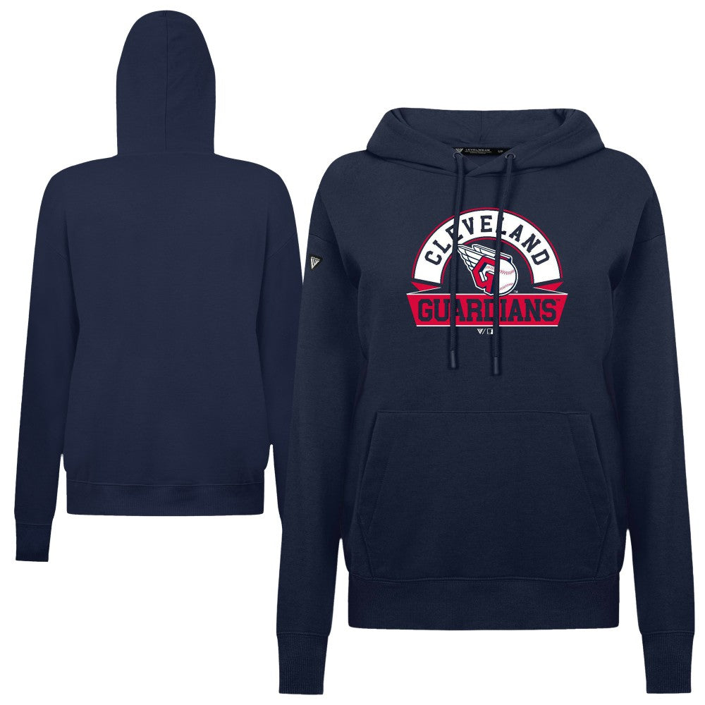 Cleveland Guardians Levelwear Women's Adorn Banner Arch Hoodie for sale