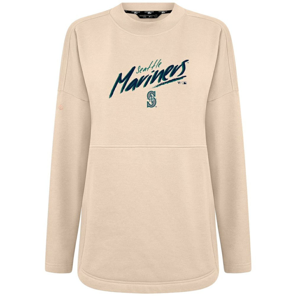 Seattle Mariners Levelwear Women's Oversized Beaudry Sizzle Top Online