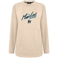 Miami Marlins Levelwear Women's Oversized Beaudry Sizzle Top Online
