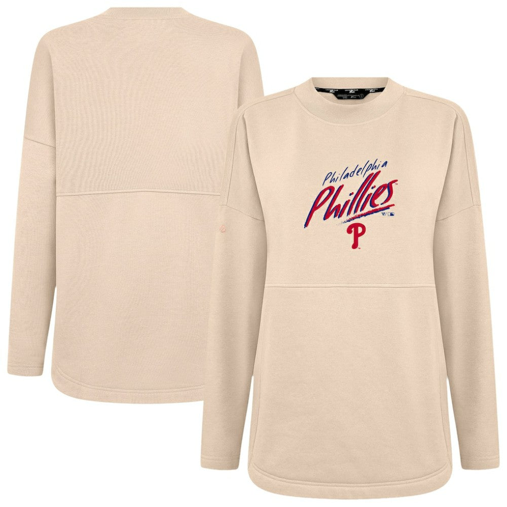 Philadelphia Phillies Levelwear Women's Oversized Beaudry Sizzle Top Sale