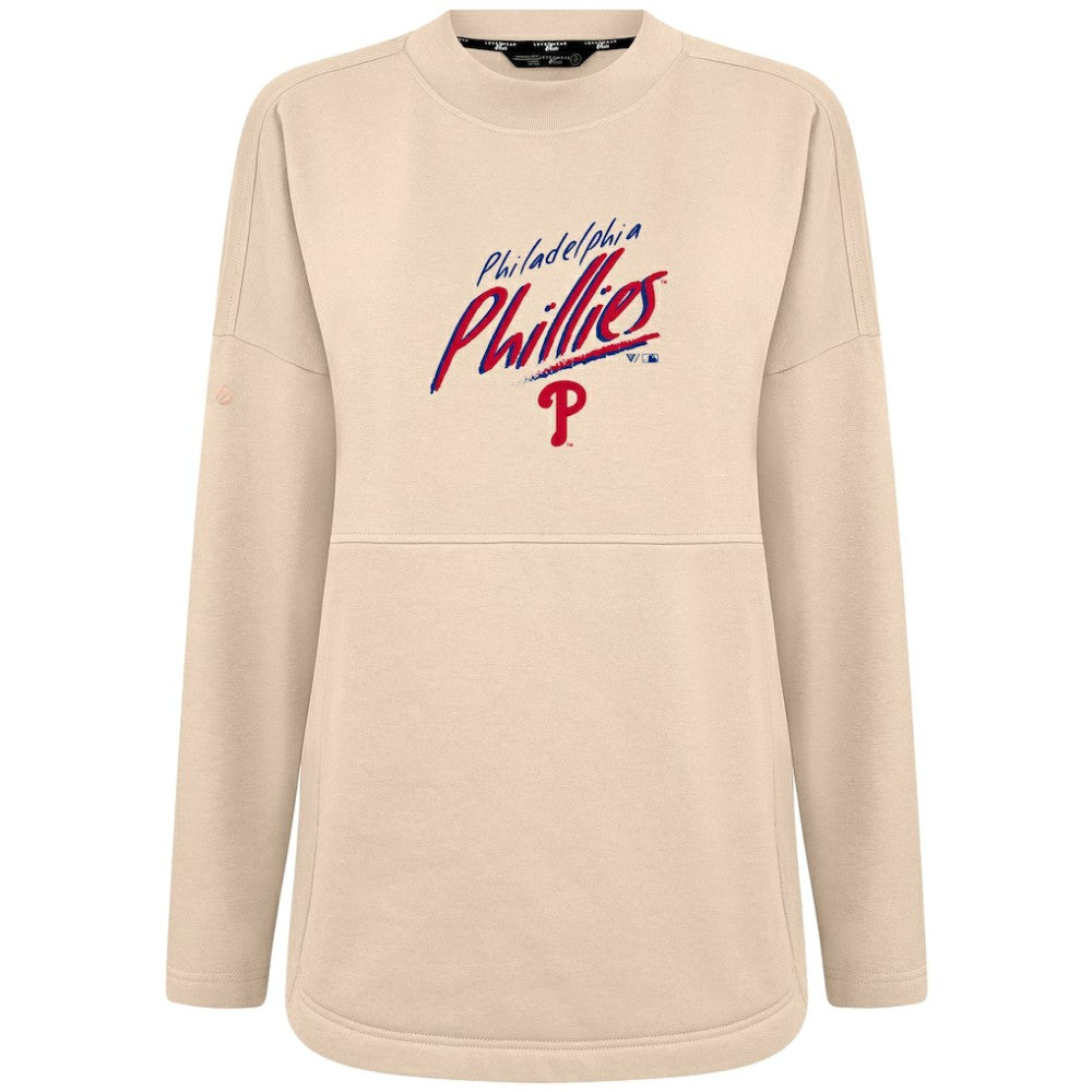 Philadelphia Phillies Levelwear Women's Oversized Beaudry Sizzle Top Sale