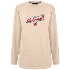 Washington Nationals Levelwear Women's Oversized Beaudry Sizzle Top for sale