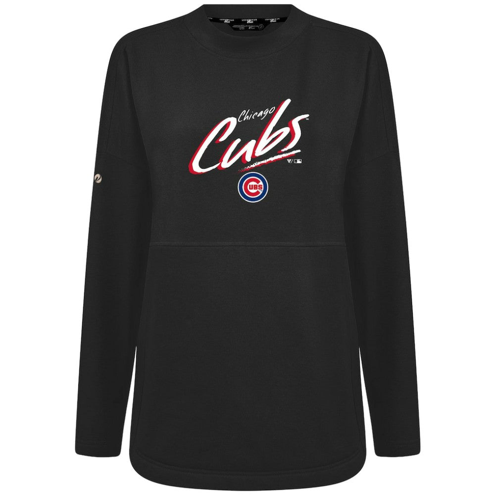 Chicago Cubs Levelwear Women's Oversized Beaudry Sizzle Top Discount