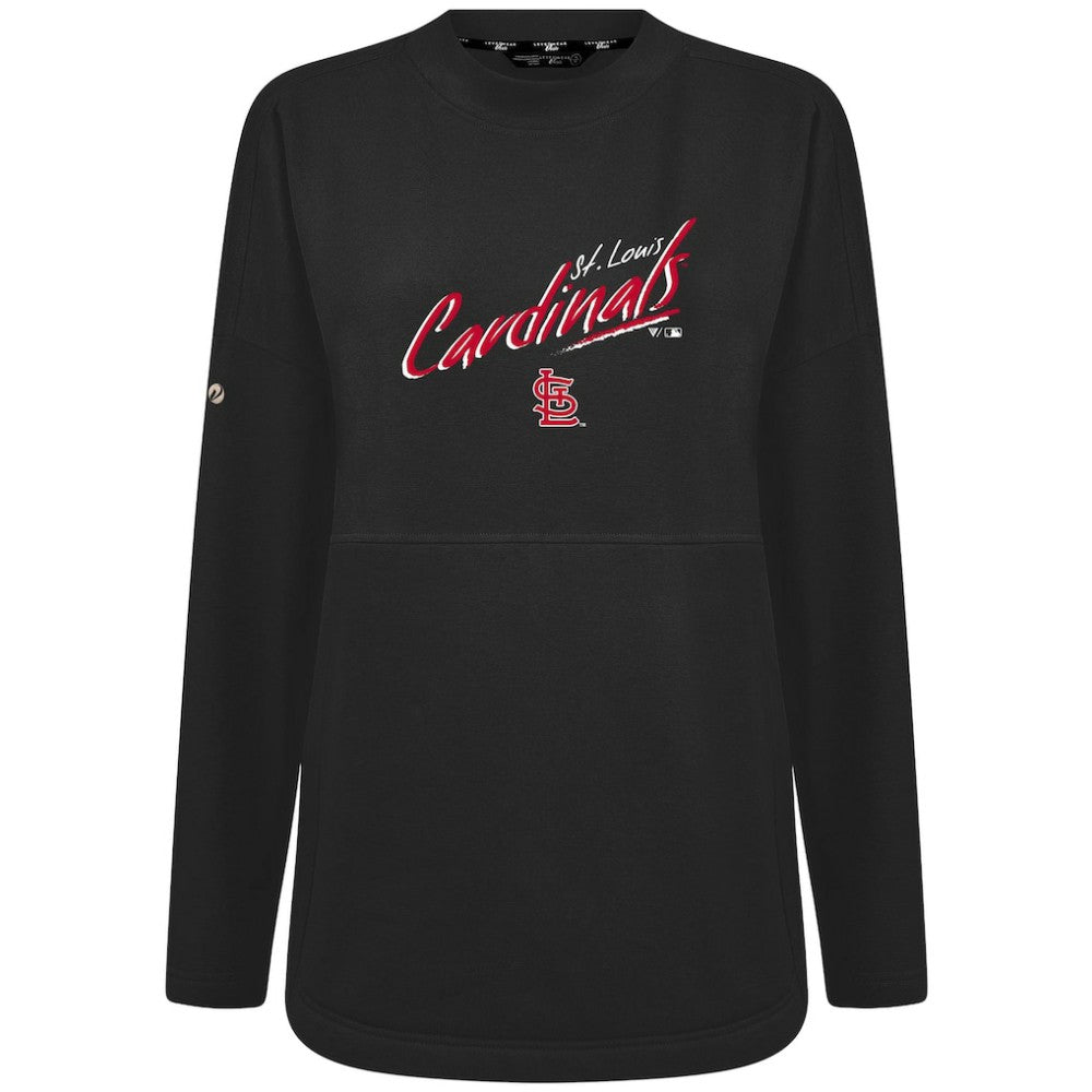 St. Louis Cardinals Levelwear Women's Oversized Beaudry Sizzle Top Discount