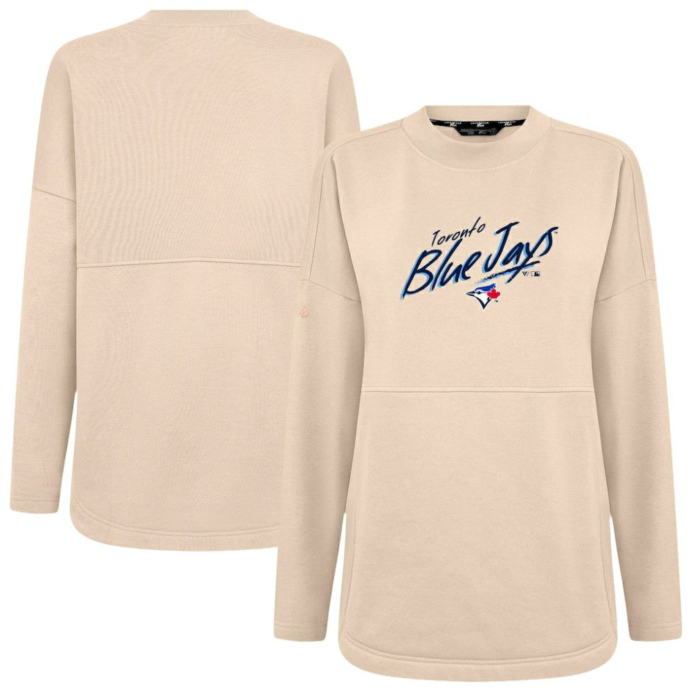 Toronto Blue Jays Levelwear Women's Oversized Beaudry Sizzle Top Discount