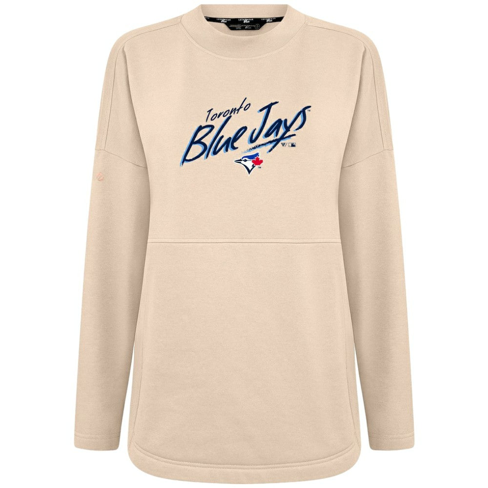 Toronto Blue Jays Levelwear Women's Oversized Beaudry Sizzle Top Discount