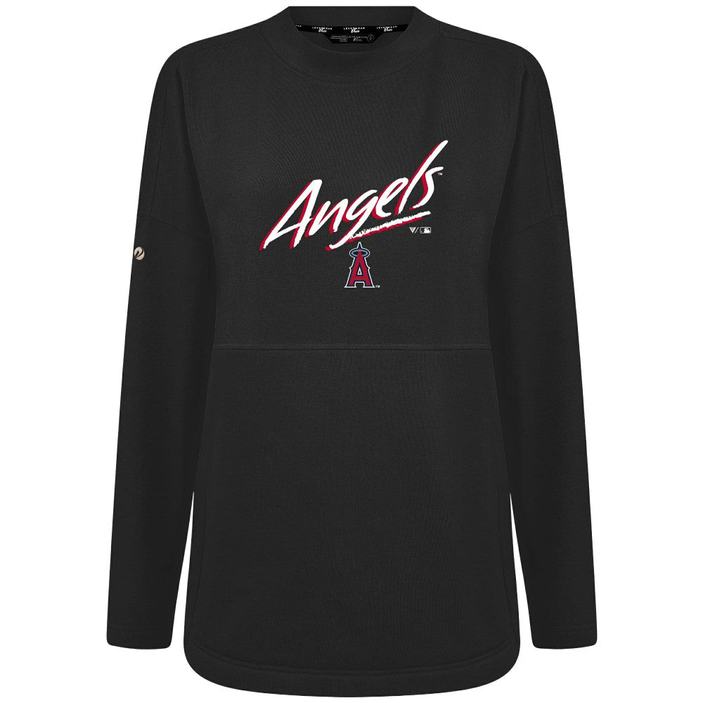 Los Angeles Angels Levelwear Women's Oversized Beaudry Sizzle Top Discount