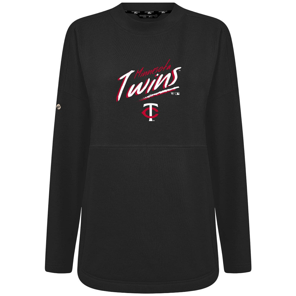 Minnesota Twins Levelwear Women's Oversized Beaudry Sizzle Top Discount