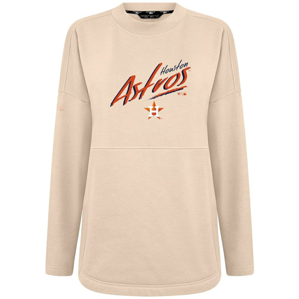 Houston Astros Levelwear Women's Oversized Beaudry Sizzle Top Online