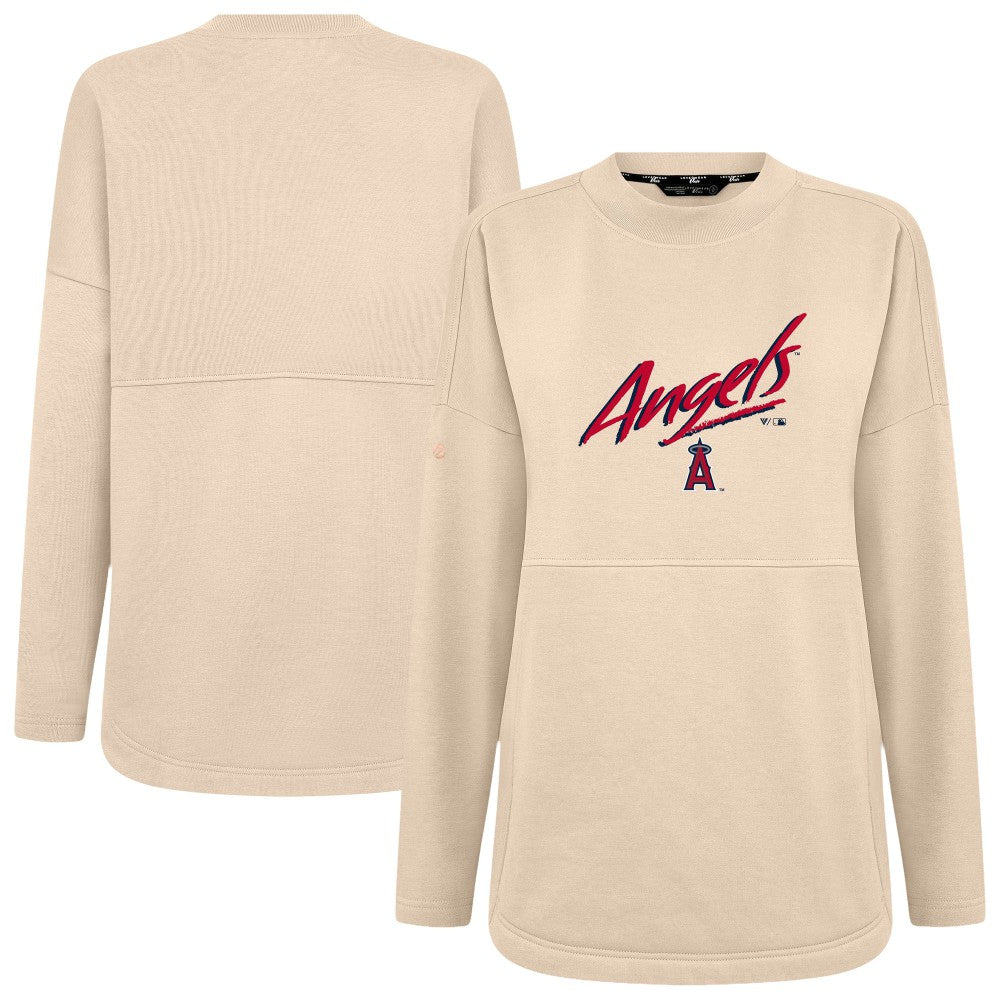 Los Angeles Angels Levelwear Women's Oversized Beaudry Sizzle Top Online