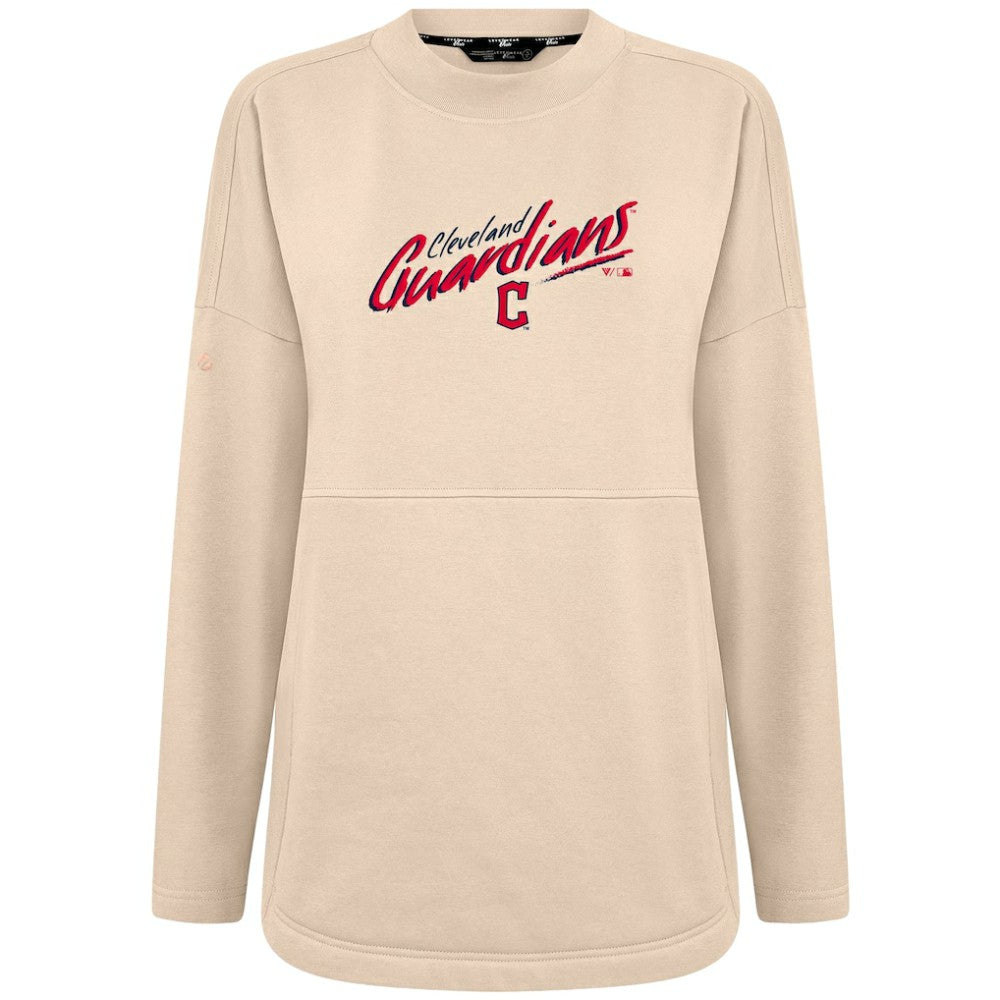 Cleveland Guardians Levelwear Women's Oversized Beaudry Sizzle Top Sale