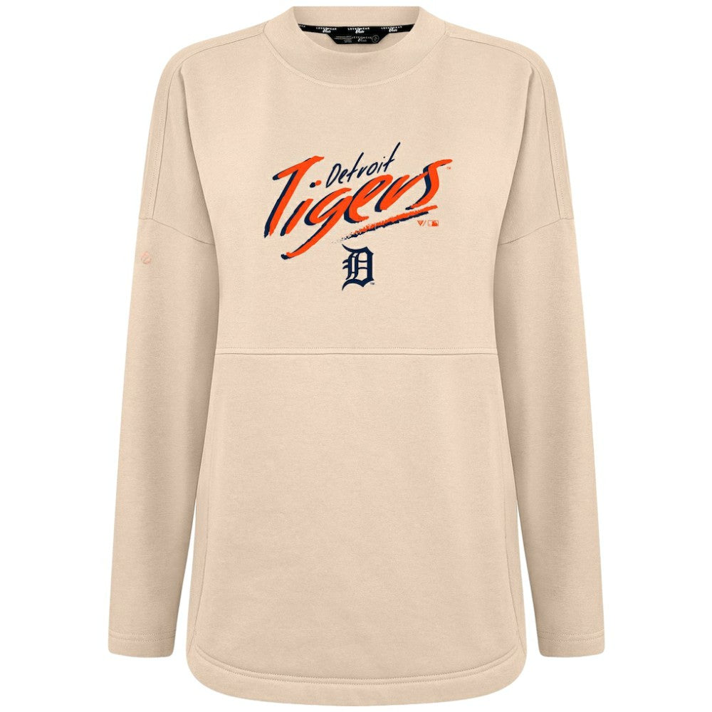 Detroit Tigers Levelwear Women's Oversized Beaudry Sizzle Top for sale