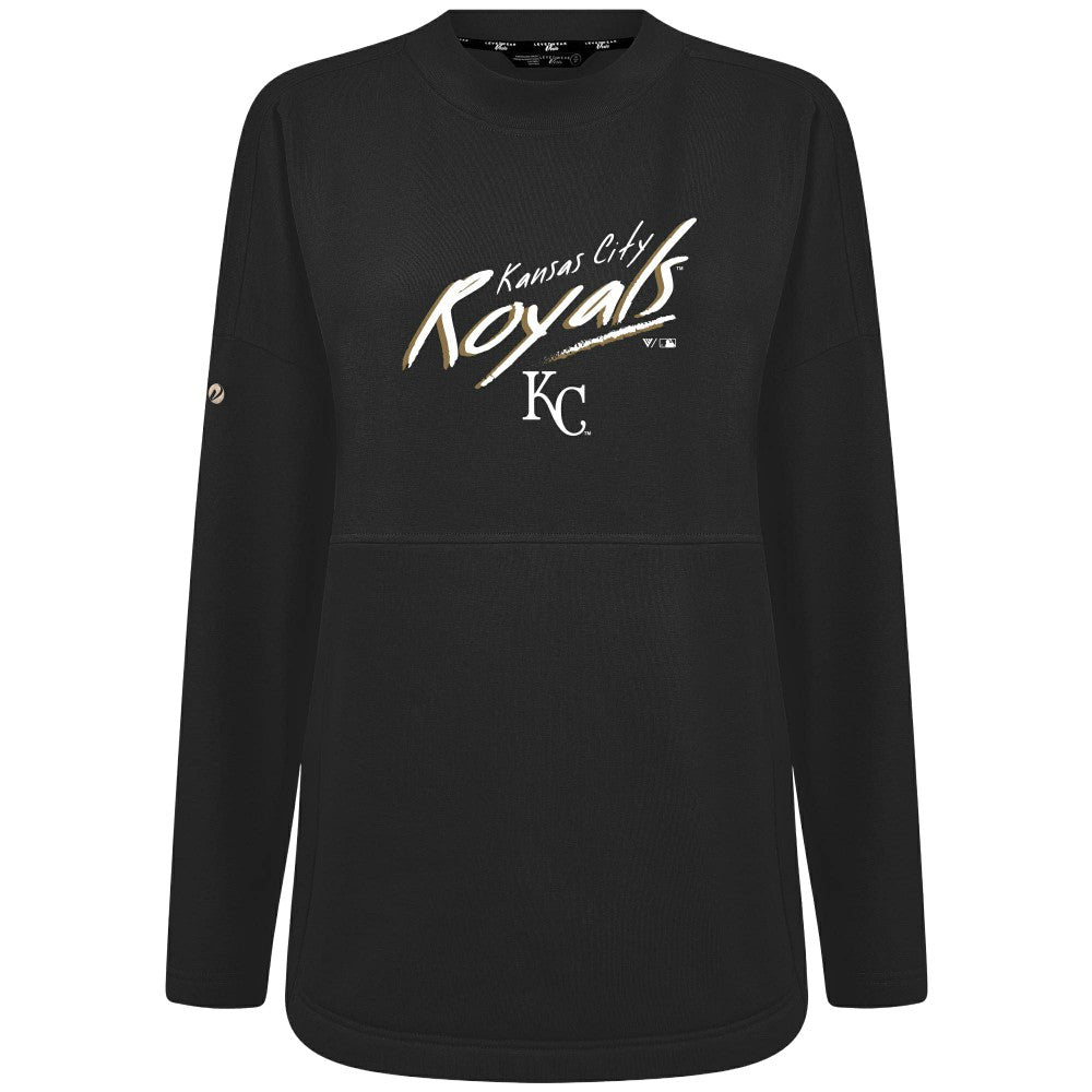 Kansas City Royals Levelwear Women's Oversized Beaudry Sizzle Top Outlet