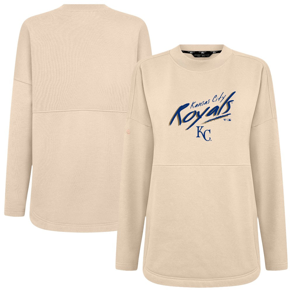 Kansas City Royals Levelwear Women's Oversized Beaudry Sizzle Top for sale
