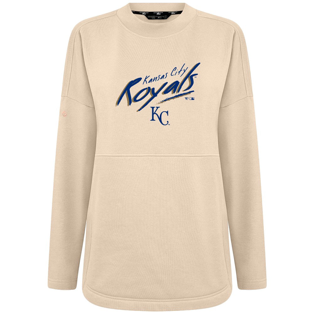 Kansas City Royals Levelwear Women's Oversized Beaudry Sizzle Top for sale