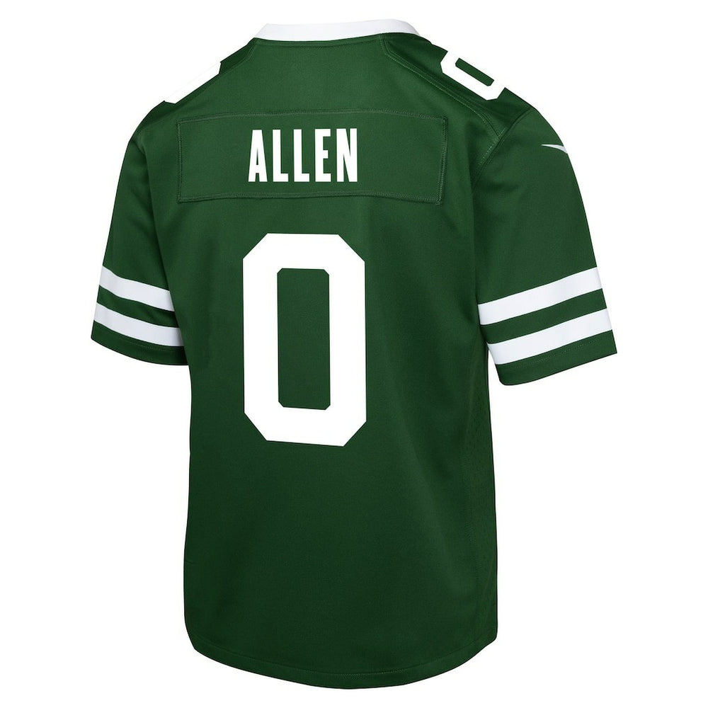 Braelon Allen New York Jets Youth Team Game Jersey - Green - Nike