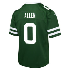 Braelon Allen New York Jets Youth Team Game Jersey - Green - Nike