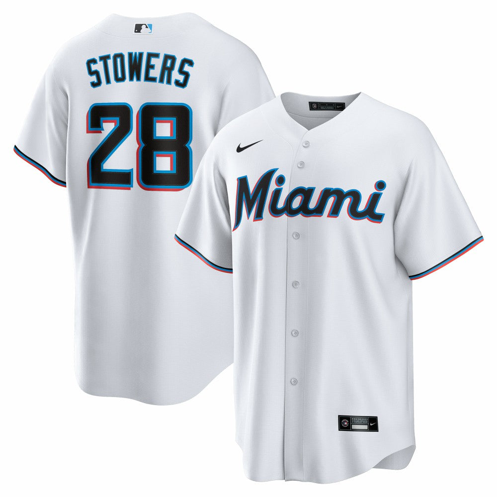 Kyle Stowers Miami Marlins Nike  Youth Home Replica Jersey for sale