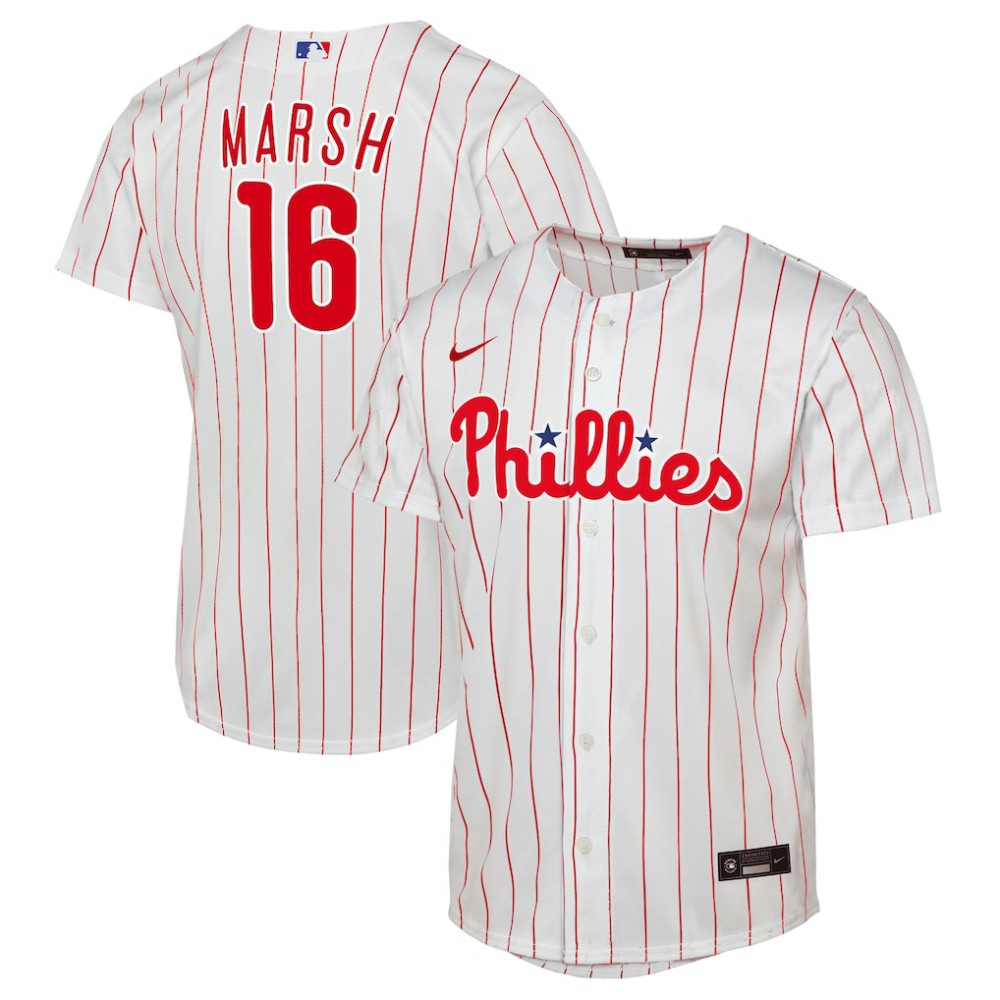 Brandon Marsh Philadelphia Phillies Nike  Youth Home Replica Jersey Near Me