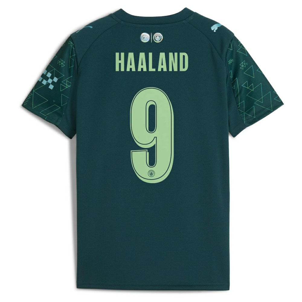Puma - Erling Haaland Manchester City x EA SPORTS FC Youth 2025/26 Fourth Jersey - Green
