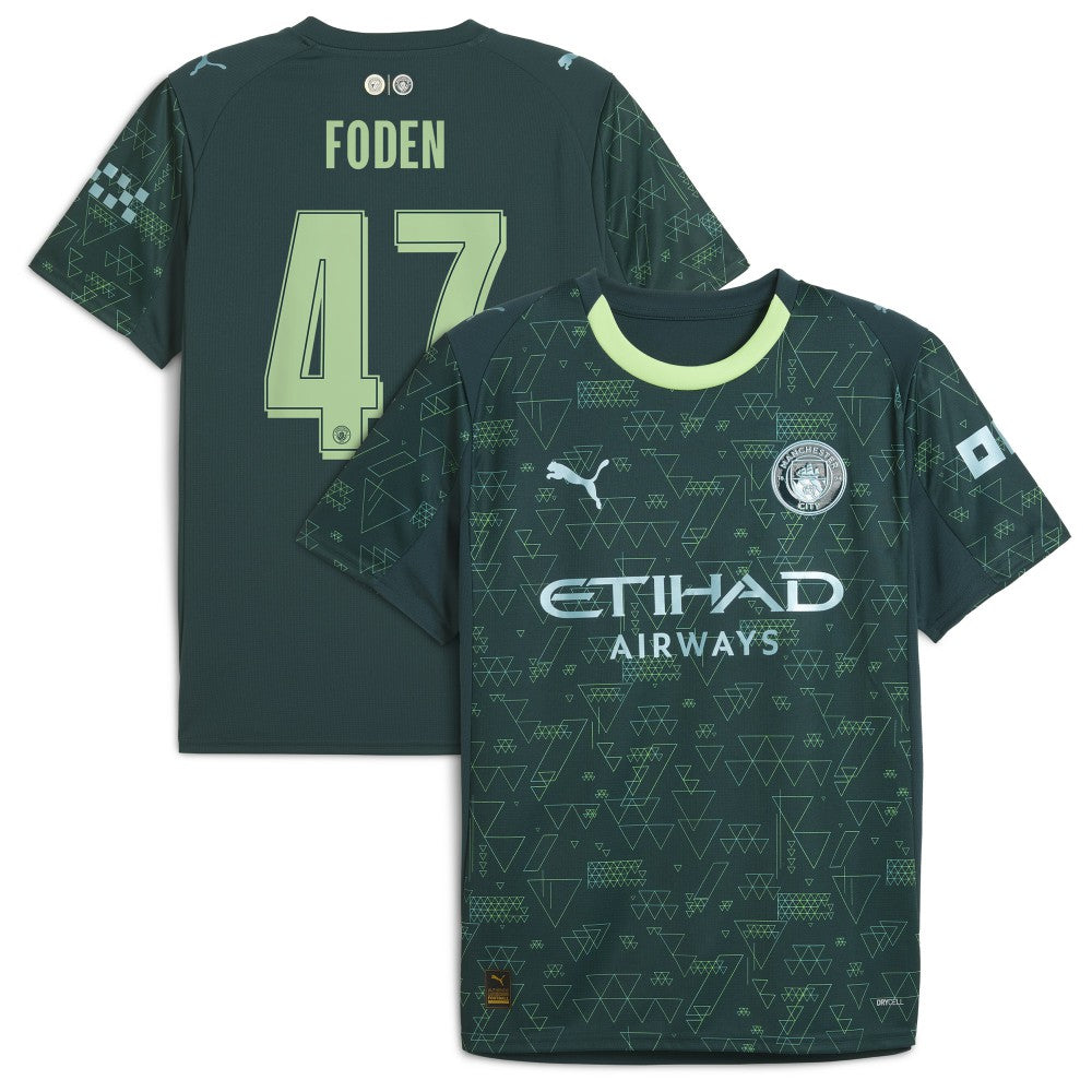Puma - Phil Foden Manchester City x EA SPORTS FC 2025/26 Fourth Jersey - Green
