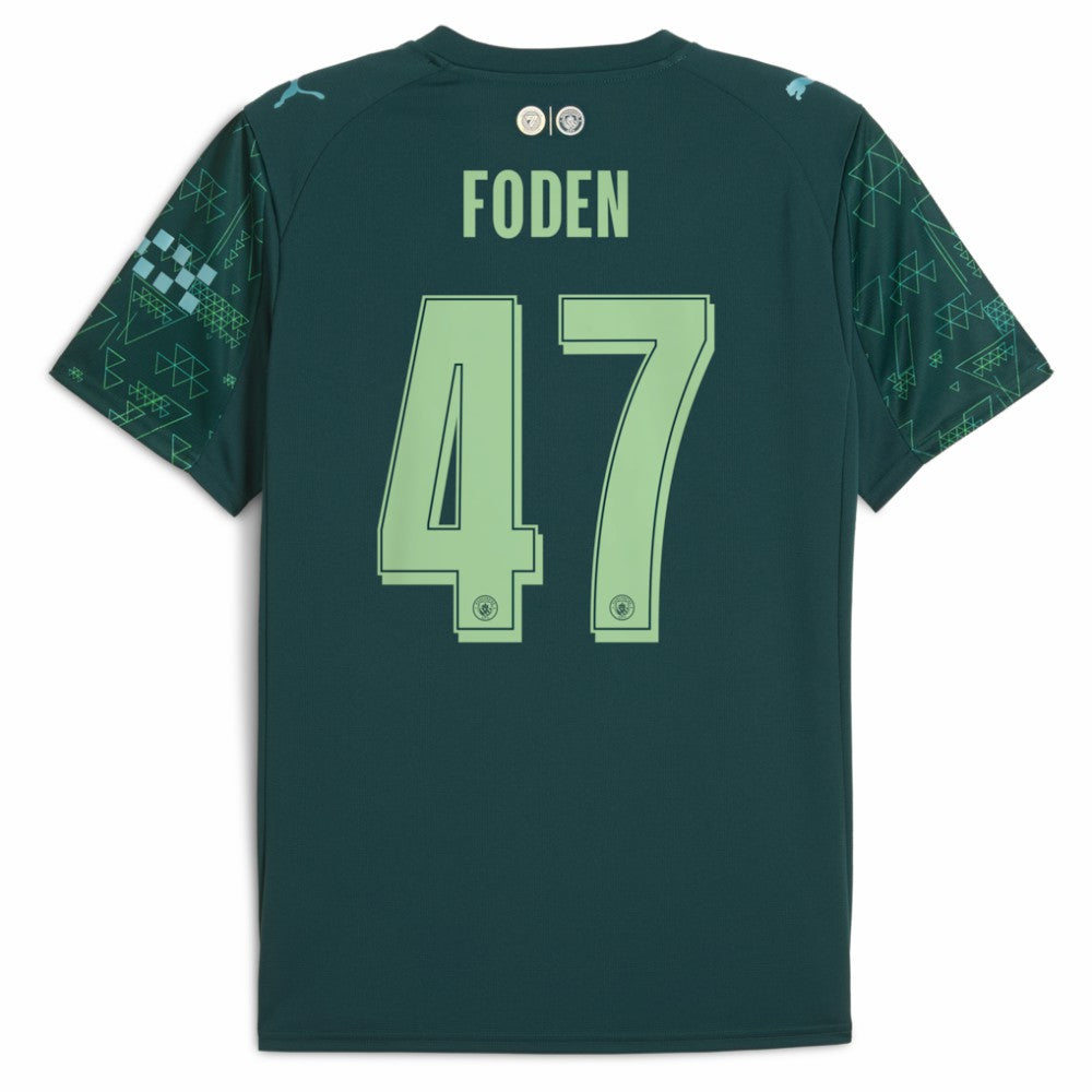 Puma - Phil Foden Manchester City x EA SPORTS FC 2025/26 Fourth Jersey - Green
