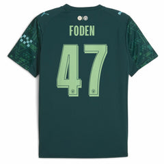 Puma - Phil Foden Manchester City x EA SPORTS FC 2025/26 Fourth Jersey - Green