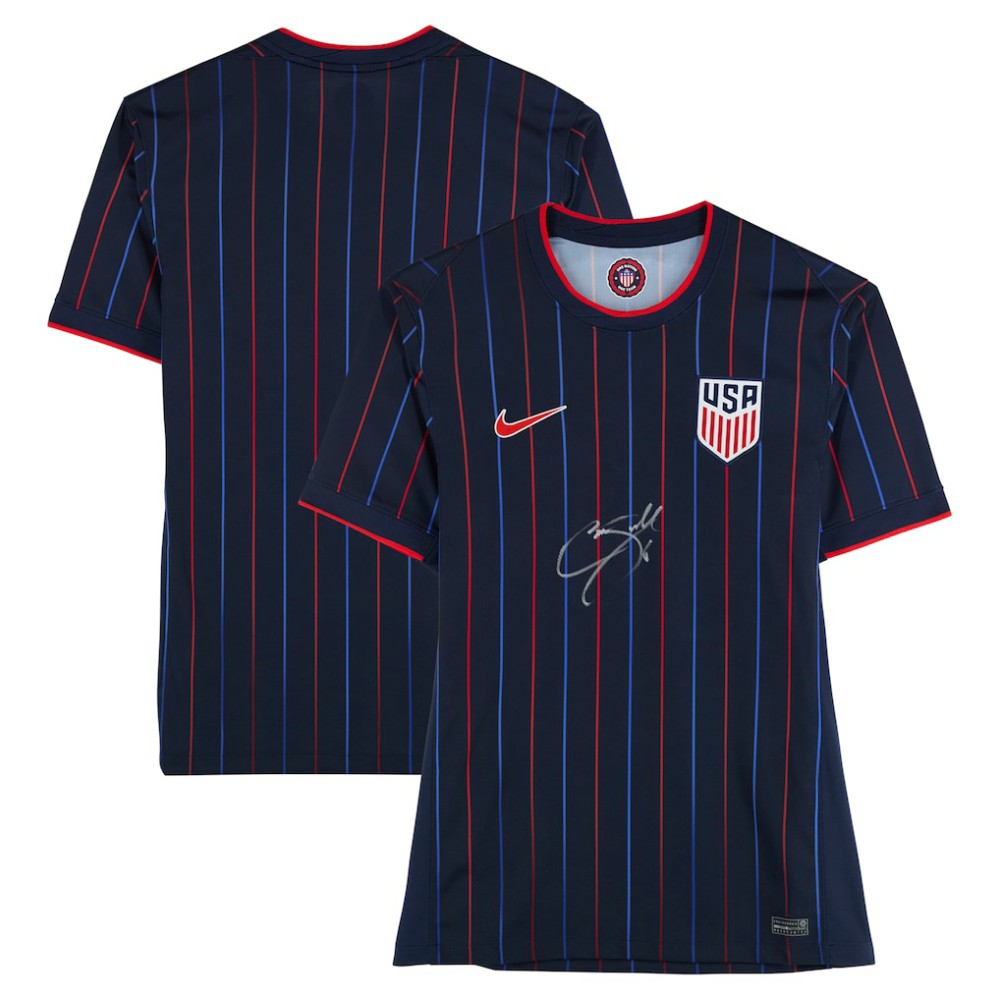 Fanatics - Cavan Sullivan USMNT Autographed 2025 Navy Replica Jersey - Front Signed