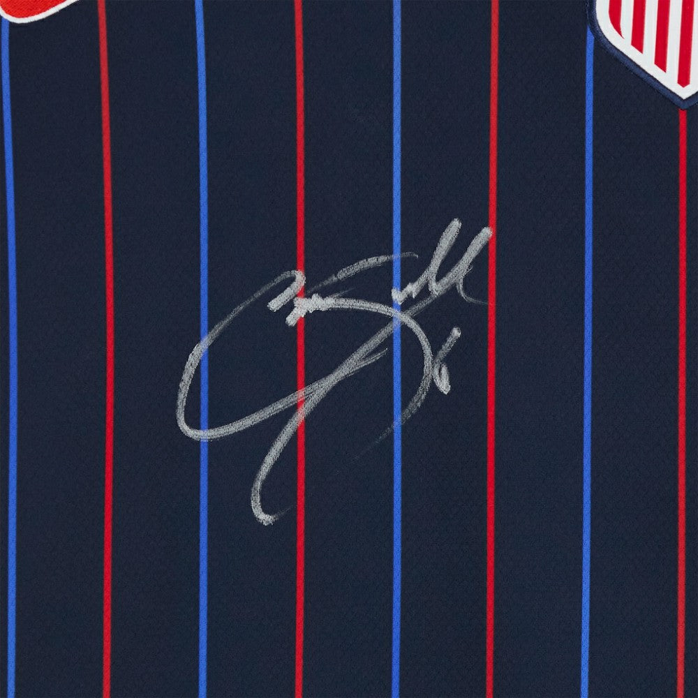 Fanatics - Cavan Sullivan USMNT Autographed 2025 Navy Replica Jersey - Front Signed