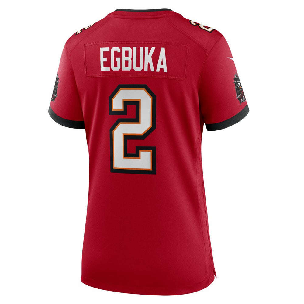 Emeka Egbuka Tampa Bay Buccaneers Women's Team Game Jersey - Red - Nike