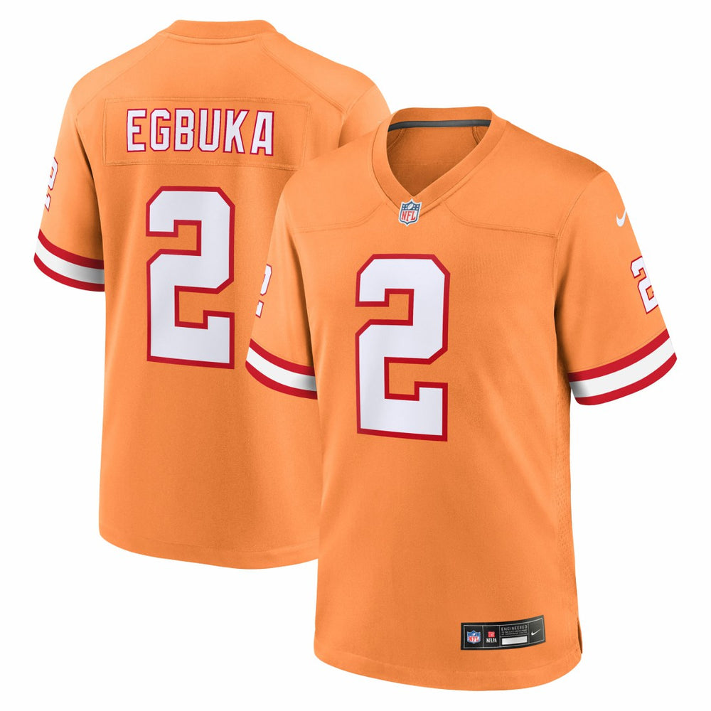 Emeka Egbuka Tampa Bay Buccaneers Alternate 2 Game Jersey - Creamsicle - Nike