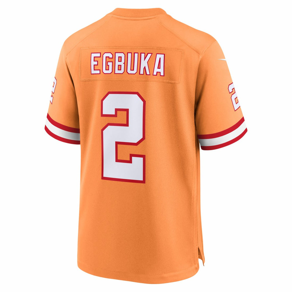 Emeka Egbuka Tampa Bay Buccaneers Alternate 2 Game Jersey - Creamsicle - Nike