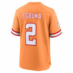 Emeka Egbuka Tampa Bay Buccaneers Alternate 2 Game Jersey - Creamsicle - Nike