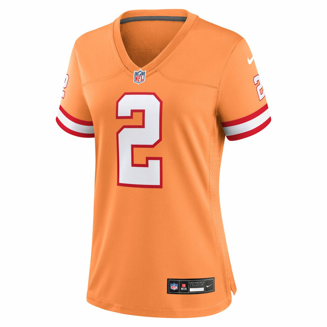 Emeka Egbuka Tampa Bay Buccaneers Women's Alternate 2 Game Jersey - Creamsicle - Nike