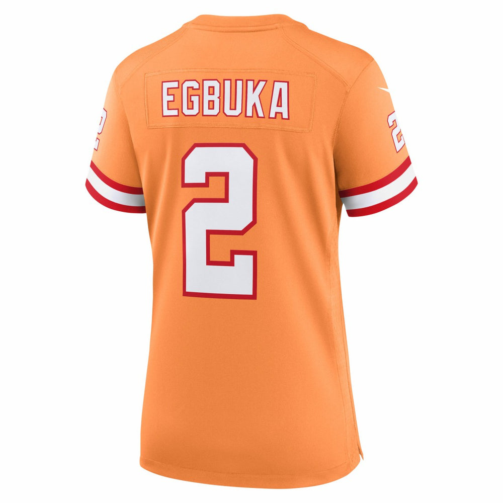 Emeka Egbuka Tampa Bay Buccaneers Women's Alternate 2 Game Jersey - Creamsicle - Nike