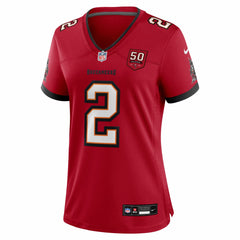 Emeka Egbuka Tampa Bay Buccaneers Women's Team 50th Season Game Jersey - Red - Nike